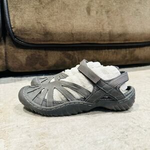 Jsport By Jambu Poppy Mary Jane Sandals gray woman’s 7.5